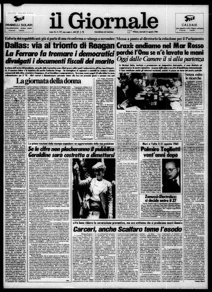 Il giornale : quotidiano del mattino